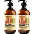 Oil Shampoo and Conditioner Set - For Curly,Straight,Dry and Damaged Hair